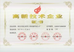 爱体育在线注册（中国）官方网站荣获“高新技术企业”等多项殊荣