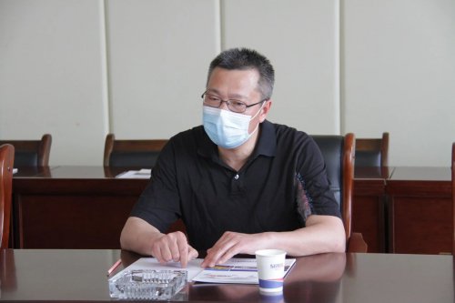 “千名干部进千企”-襄阳市委巡察办主任刘明莅临爱体育在线注册（中国）官方网站重工